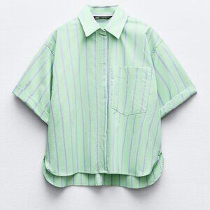 Zara poplin shirt